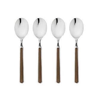 Mepra Fantasia Coffee Spoon Set - 4 Pieces in Tobacco at Nordstrom