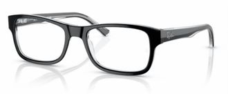 Ray-Ban Unisex Rx5268 Glasses In Black Crystal