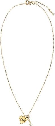 Saint Laurent Cassandre Hartketting - Dames - Kettingen - Geel - ONE Size - Accessoires