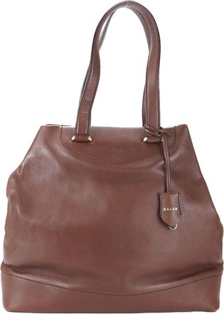Bally Leather Tote Bag (Pre-Owned)