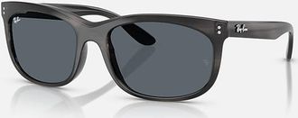 Ray-Ban Balorette Blue Rectangular Unisex Sunglasses RB2389F 1404R5 60
