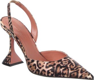 Amina Muaddi Amina Muaddi Holli Satin Slingback Pump