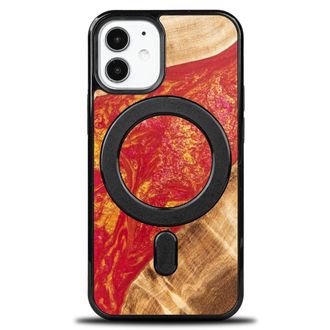 OEM Funda Bewood Unique Para Iphone 12 Mini - Neones - Par&iacute;s Con Magsafe