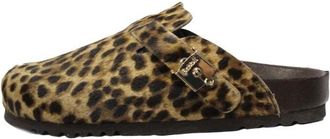 Scholl Leren Gesloten Sandalen met Verstelbare Band - Dames - Slip ons - Veelkleurig - 37 EU - Leer - Schoenen