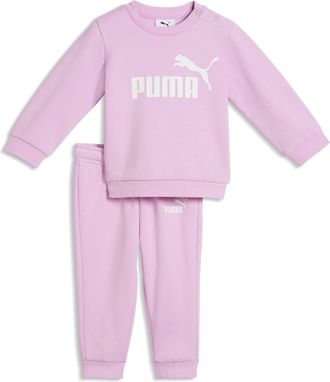 Puma Set Minicats Essentials per bimbi ai primi passi, Abbigliamento, Rosa, 12-18M