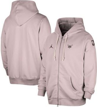 Jordan Brand Mens Jordan Brand Light Purple Charlotte Hornets Authentic Standard Issue Full-Zip Hoodie Jacket at Nordstrom, Size Xxx-Large