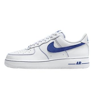 Nike Air Force 1 07 LV8 White / Deep Royal Blue HQ2037-100 Mens