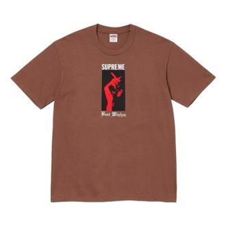 SUPREME SS26 Wish T-Shirt Brown SUP-SS26-350-BRN