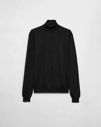 Prada Cashmere and silk turtleneck sweater