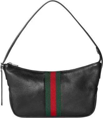 Gucci Black Lunetta Small Crossbody Bag