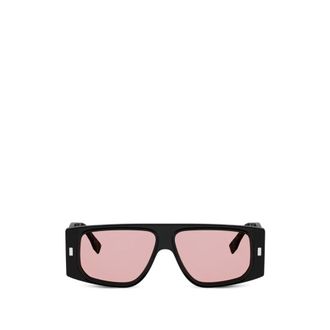 Fendi Sunglasses, male, Black, 56 MM, FF Squared Aviator Sunglasses