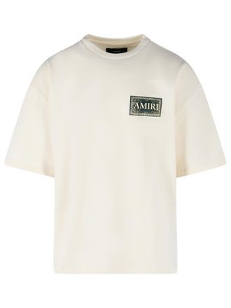 Amiri Bandana ivoor katoenen T-shirt