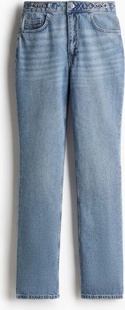 H&M Straight Ultra High Jeans - Blue
