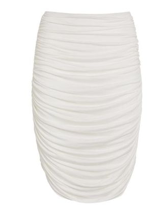 Norma Kamali Shirred Skirt Size M