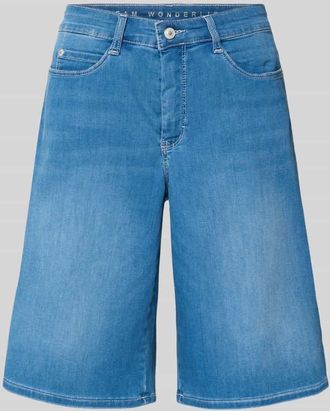 M.A.C Wide Leg Bermudas mit Eingrifftaschen Modell DREAM in Hellblau, Gr&ouml;&szlig;e 34