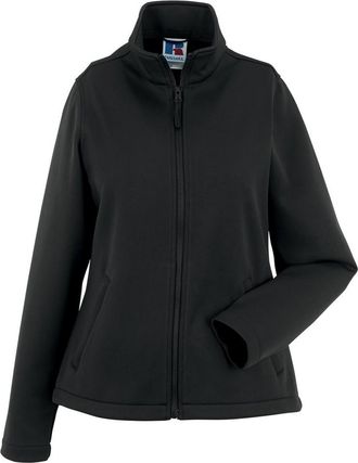 Russell Athletic Russell Dames/Dames Slim Soft Shell Jasje (Zwart)