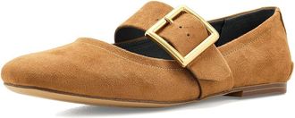 Franco Sarto Astrid Womens Flat Shoes Brown : 6.5 M, Faux Leather