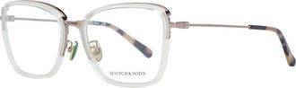 Scotch & Soda Transparent Metal & Plastic Glasses Womens (Frames)