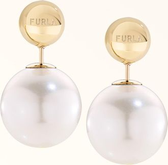 Furla Miasfera Orecchini Color Oro Oro Metallo + Resina Donna