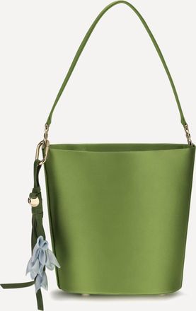 Self Portrait Satin Bucket Bag Female UNI