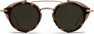 Thom Browne Ues 804A 215 Zonnebrillen - unisex - Zonnebrillen - Bruin - 51 MM - Accessoires