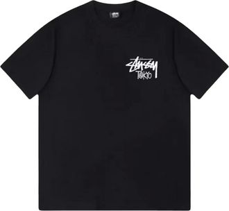 St&uuml;ssy Stadium Tokyo Stock Black T-shirt