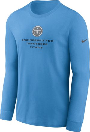 Nike Tennessee Titans Team Issue Nike Mens Dri-FIT NFL Long-Sleeve T-Shirt in Blue | 02EW4AI9V-ZSZ