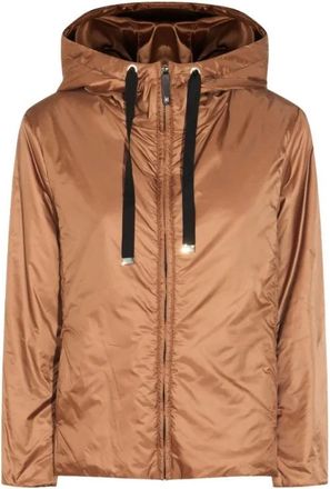 Max Mara Greenh Imbottito Corto - Dames - Zomerjassen - Bruin - S - Jassen