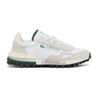 Lacoste Sneakers, unisex, White, Size: 8 US Elite Active