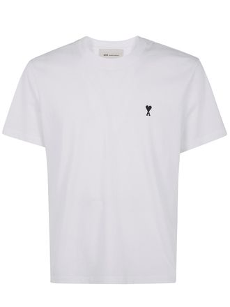 Ami Contrasted Ami De Coeur Tshirt