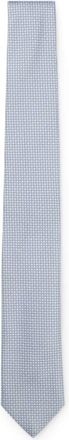 BOSS Silk-blend tie with jacquard pattern