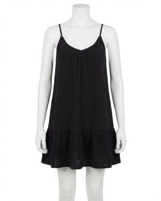 Z Supply Amalia Gauze Dress In Black