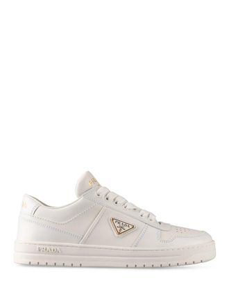 Prada Downtown Leather Sneakers Shoes