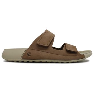 Ecco Ecco 2nd Cozmo 206823 Leather Womens Comfort Sandals - UK 7.5 - US 10-10.5 Women - EU 41 - Cashmere - Size:UK 7.5