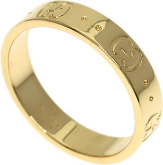 Gucci Yellow Gold (18K) Band Ring (Pre-Owned)