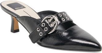 Dolce Vita Cyrah Mule in Black Leather at Nordstrom, Size 6.5