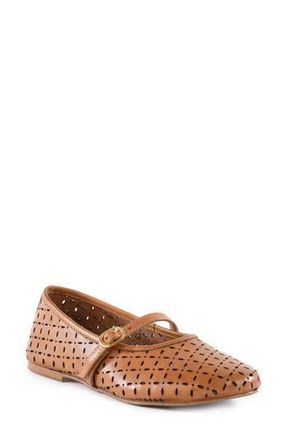 Seychelles Skyler Lasercut Ballet Flat in Tan at Nordstrom Rack, Size 6.5