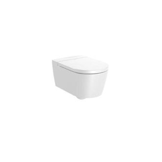 Roca Roca - Taza De Inodoro Suspendido Sin Tapa Rimless Round Inspira Color: Blanco