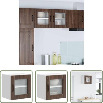 vidaXL Mobile da cucina - Mobile da cucina Rovere Marrone 40 x 31 x 40 cm
