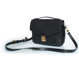 Louis Vuitton Louis Vuitton, Pochette Metis Empreinte in zwart