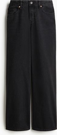 H&M Weite Jeans - Grau