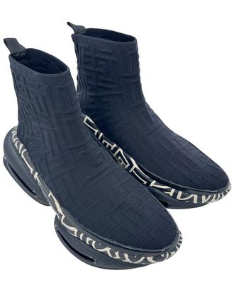 Balmain Mens Polyester B-Bold High-Top Sneaker (Authentic Pre-Loved)