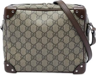 Gucci Pre-owned Gucci GG Supreme Soft Trunk Crossbody Unisex KSJ4FBS6N4WPEIOA