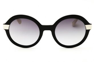 Max & Co. MO0052 Round Gradient Smoke Sunglasses - Black