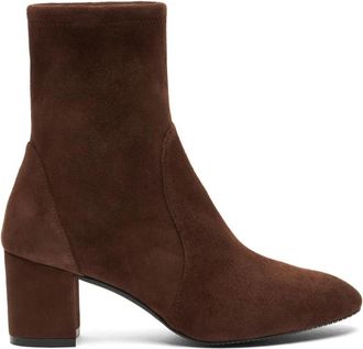 Stuart Weitzman Yuliana 60 - Dames - Laarzen met Hak - Bruin - 39 1/2 EU - Schoenen