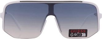 Guess Blue Gradient Shield Mens Sunglasses GO00054 21W 00