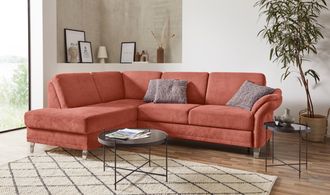 Sit&more Ecksofa »Clio L-Form« wahlweise mit Bettfunktion und Bettkasten, inklusive Federkern