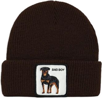 Goorin Brothers patch-detail beanie - Brown