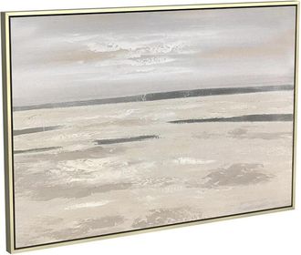 Bassett Mirror Company Silver Landscape Framed Canvas