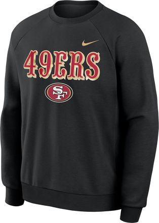 Nike San Francisco 49ers Rivalries Collection Primary Nike Mens Dri-FIT NFL Pullover Crew in Black | 03EK00A9B-3EU